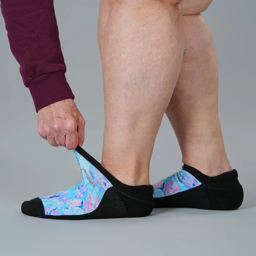 Pastel Reef Ankle Socks - Image 4