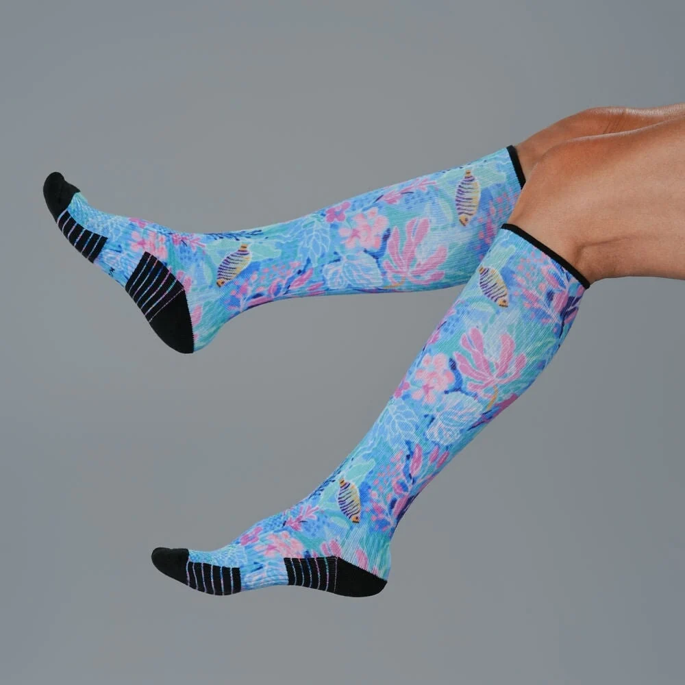 Pastel Reef Compression Socks - Image 5
