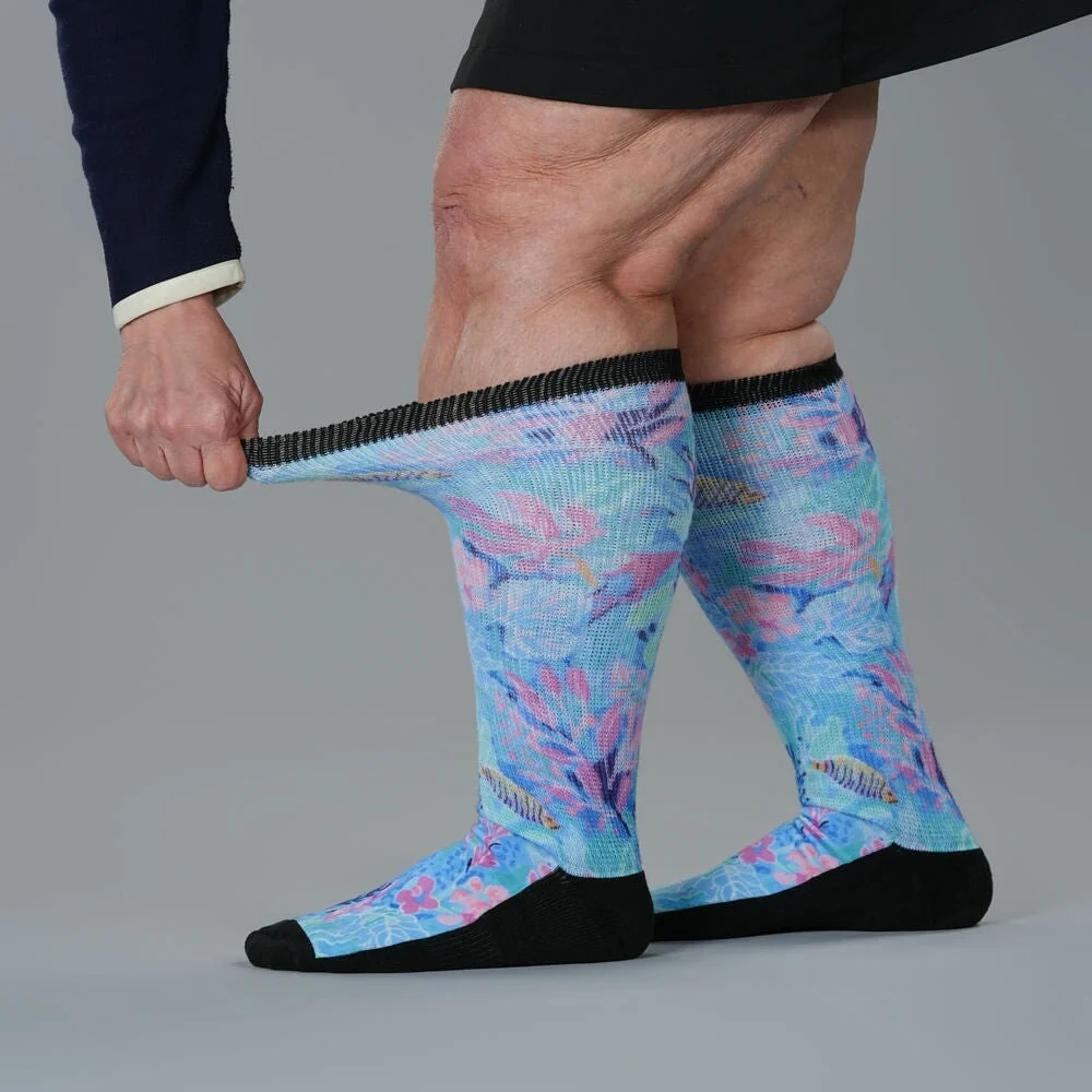 Pastel Reef EasyStretch™ Socks - Image 4