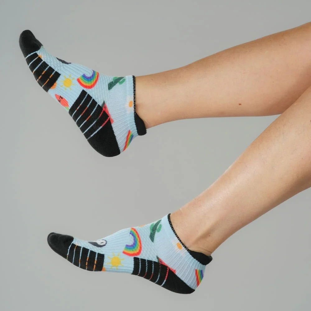 Peace Ankle Compression Socks - Image 4