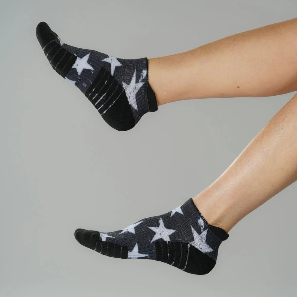 Retro Stars Ankle Compression Socks - Image 4