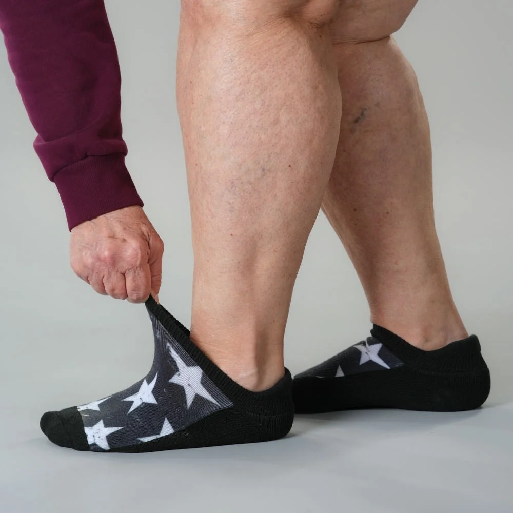 Retro Stars Ankle Socks - Image 4