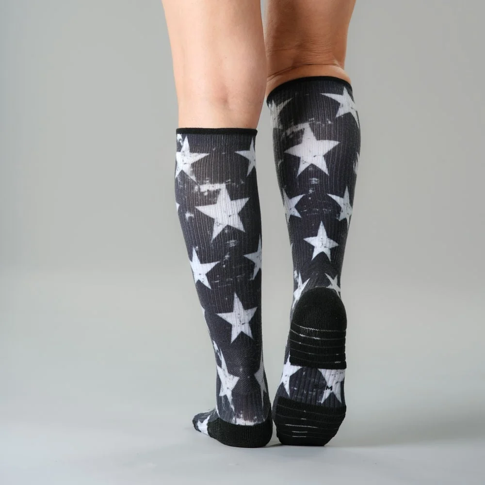 Retro Stars Compression Socks - Image 4