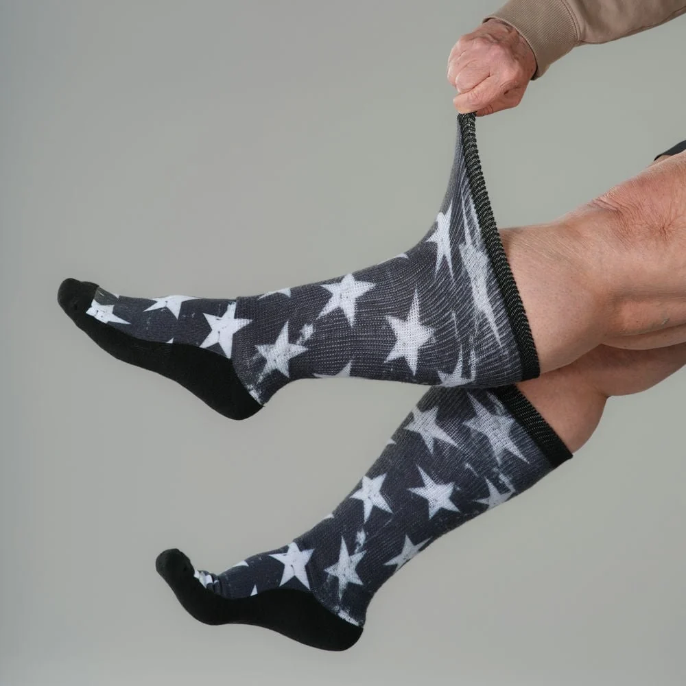 Retro Stars EasyStretch™ Socks - Image 5