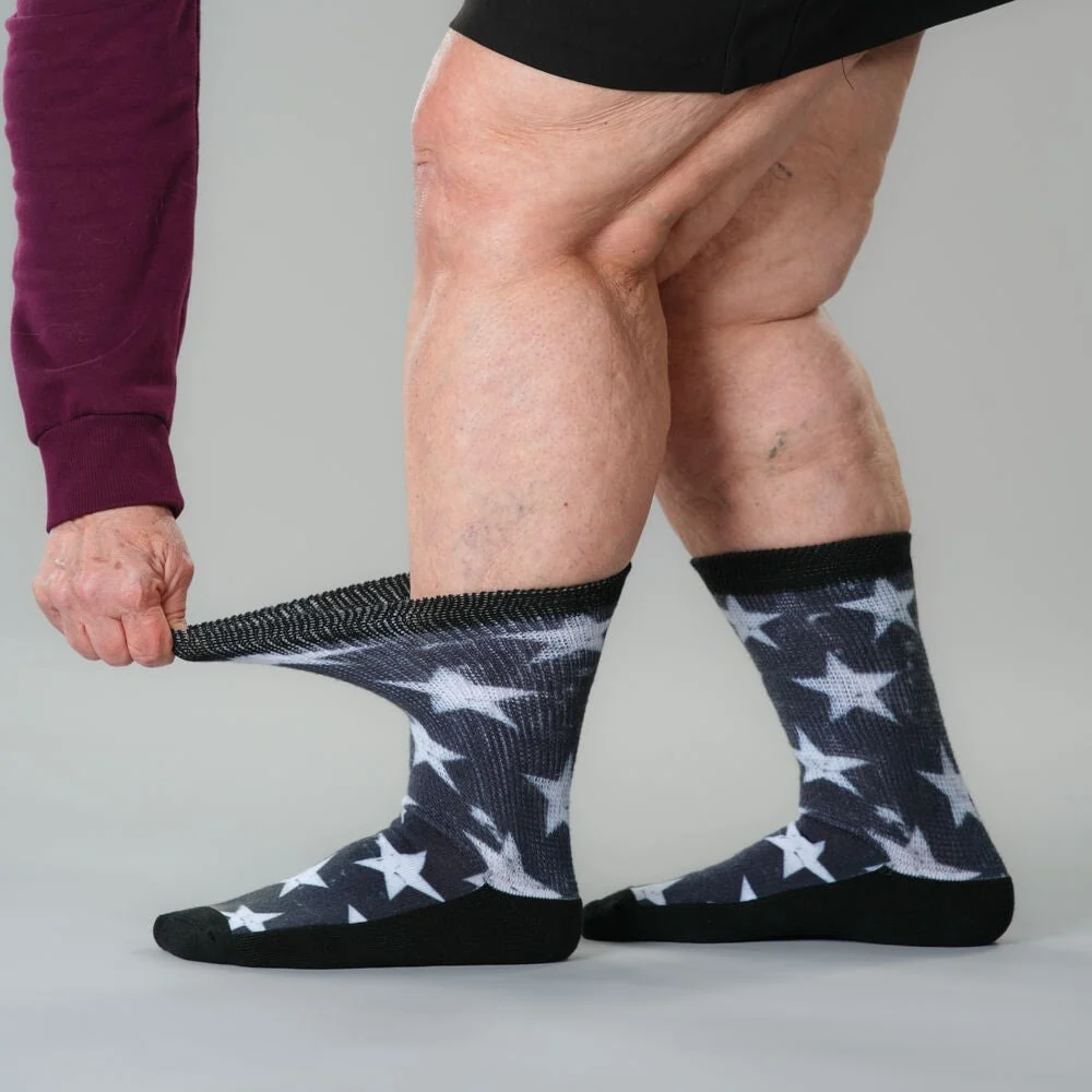 Retro Stars EasyStretch™ Socks - Image 7