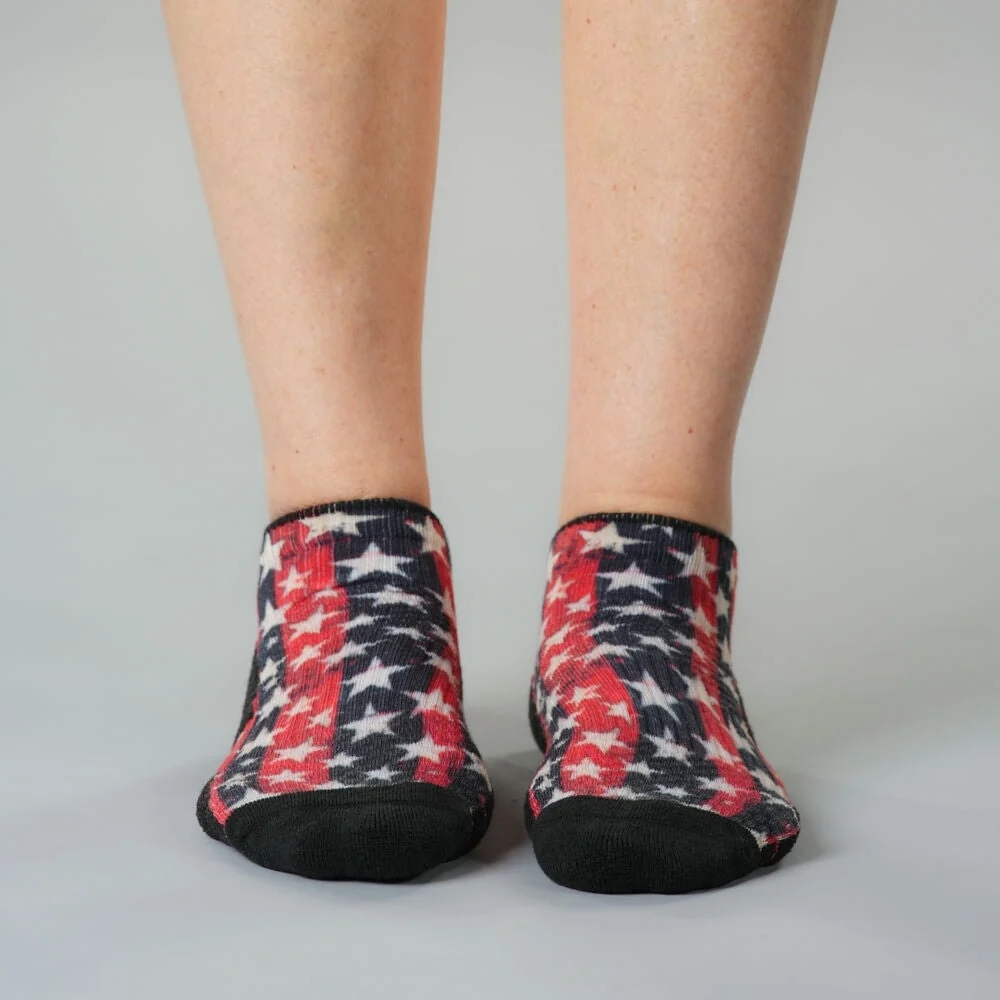 Rockin' Stars Ankle Compression Socks - Image 2