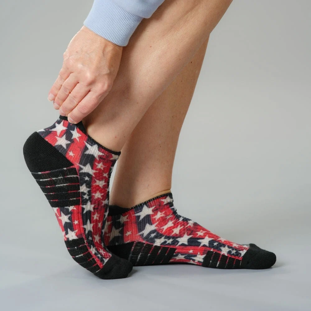 Rockin' Stars Ankle Compression Socks - Image 3
