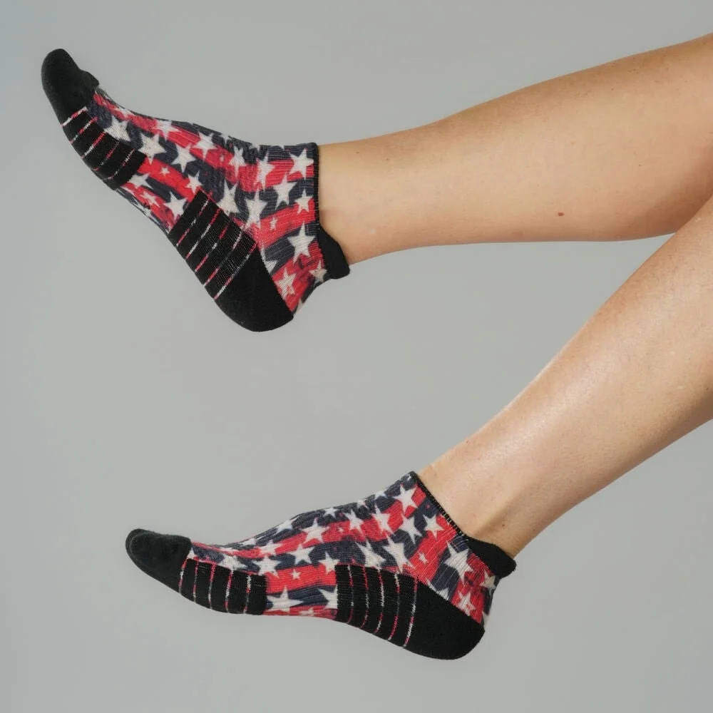 Rockin' Stars Ankle Compression Socks - Image 4