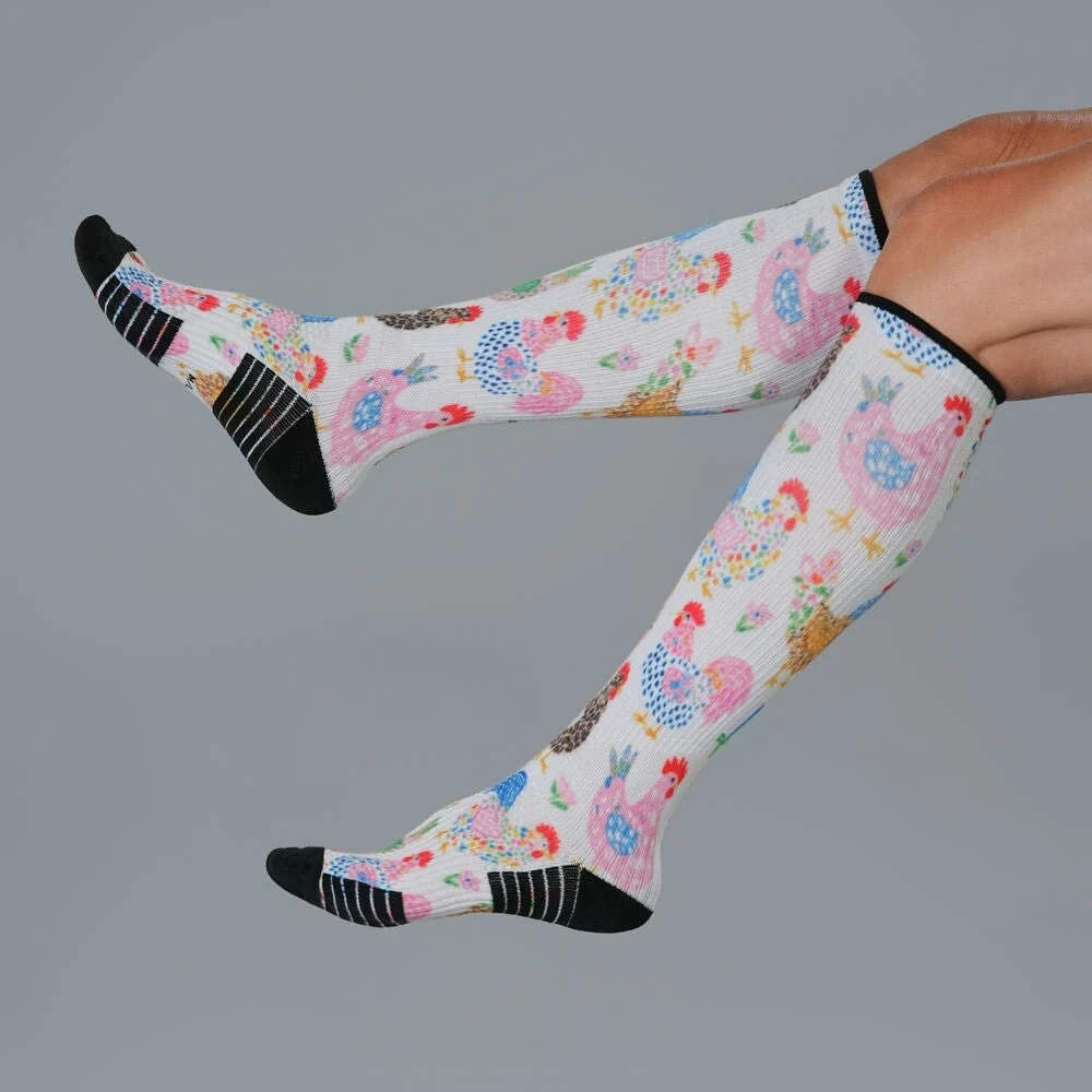 Rooster Razzle Compression Socks - Image 5