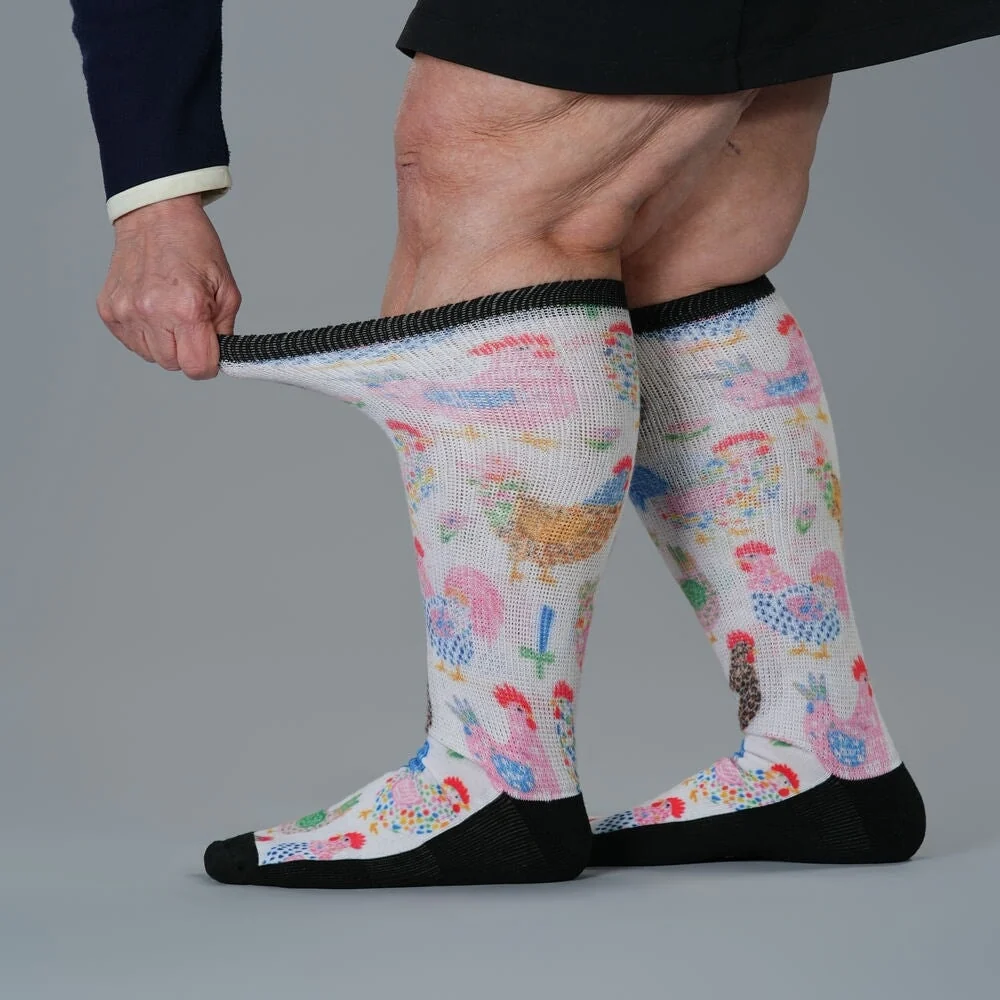 Rooster Razzle EasyStretch™ Socks - Image 4