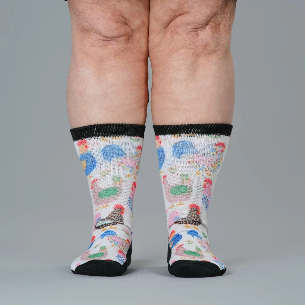 Rooster Razzle EasyStretch™ Socks - Image 6
