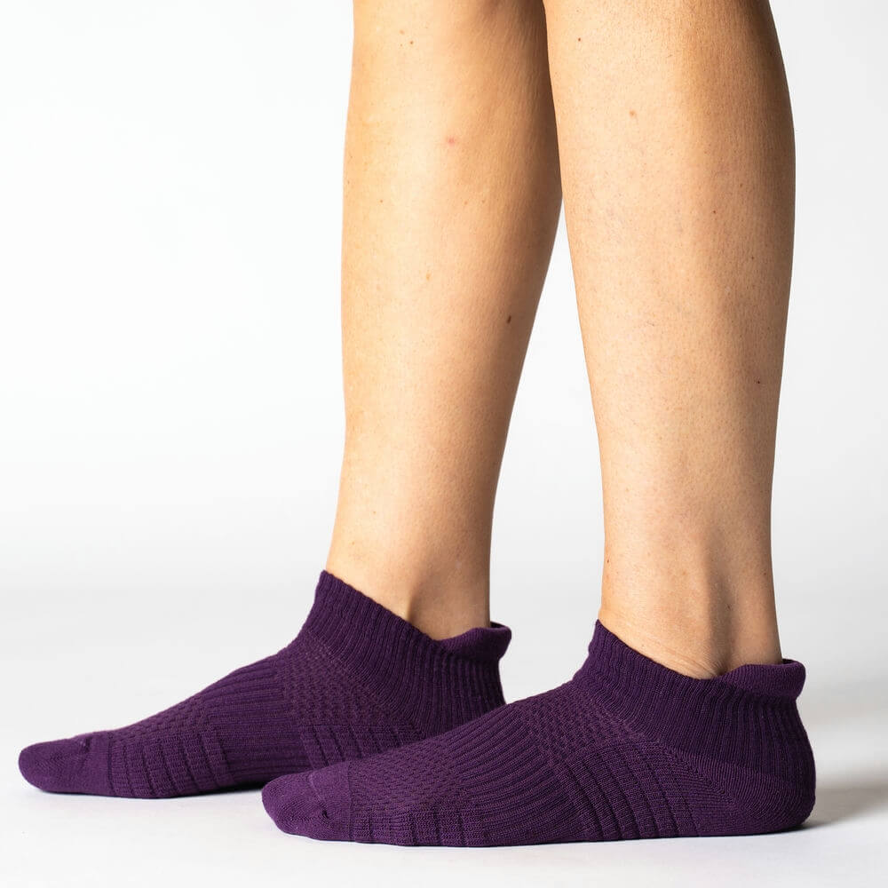 Royal Purple Ankle Compression Socks - Image 3