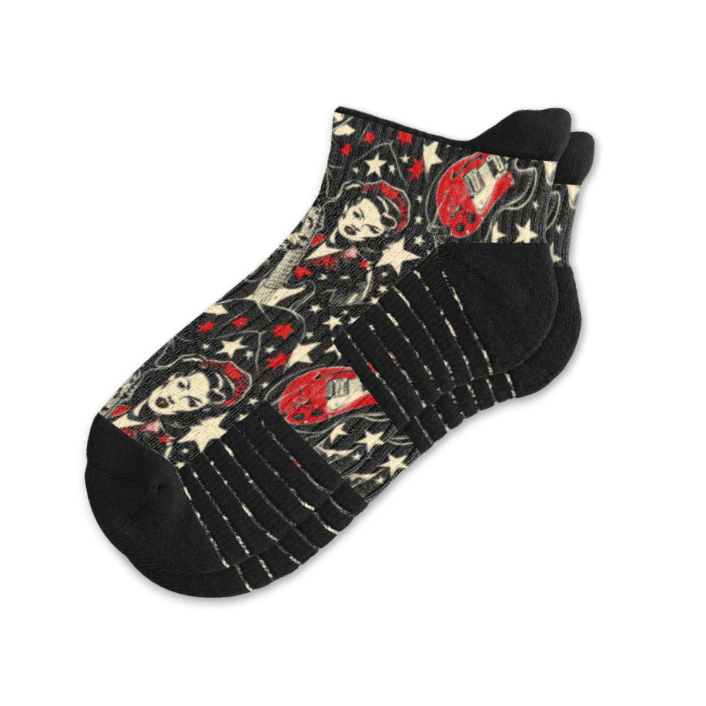 She Rocks Ankle Compression Socks