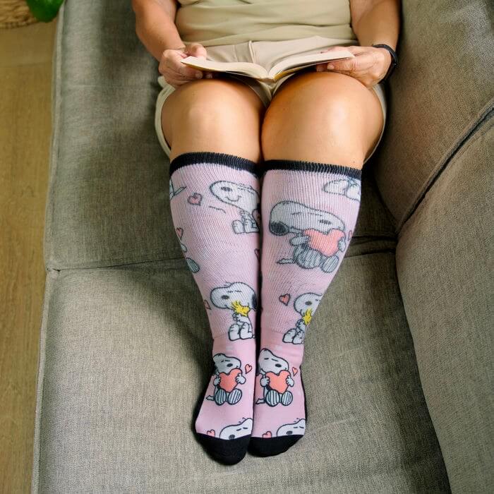 Snoopy Love EasyStretch™ Socks - Image 5