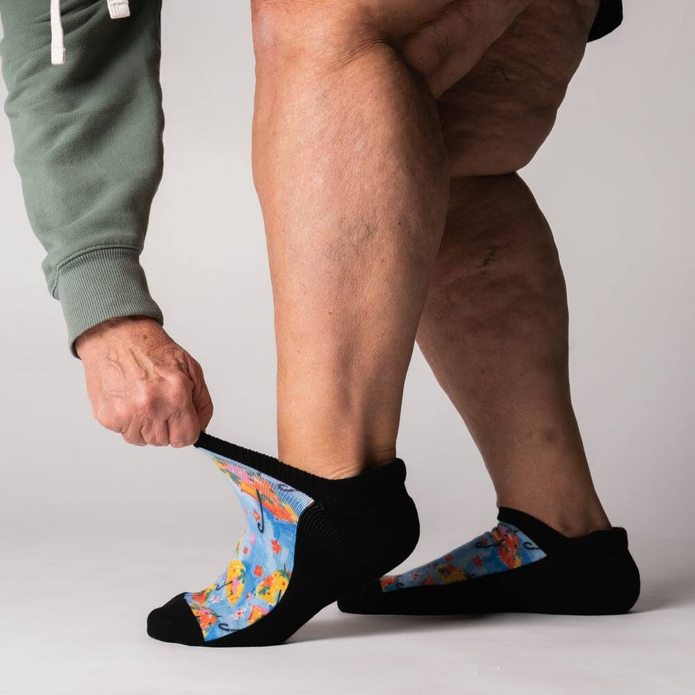 Spring Showers Ankle Socks - Image 4