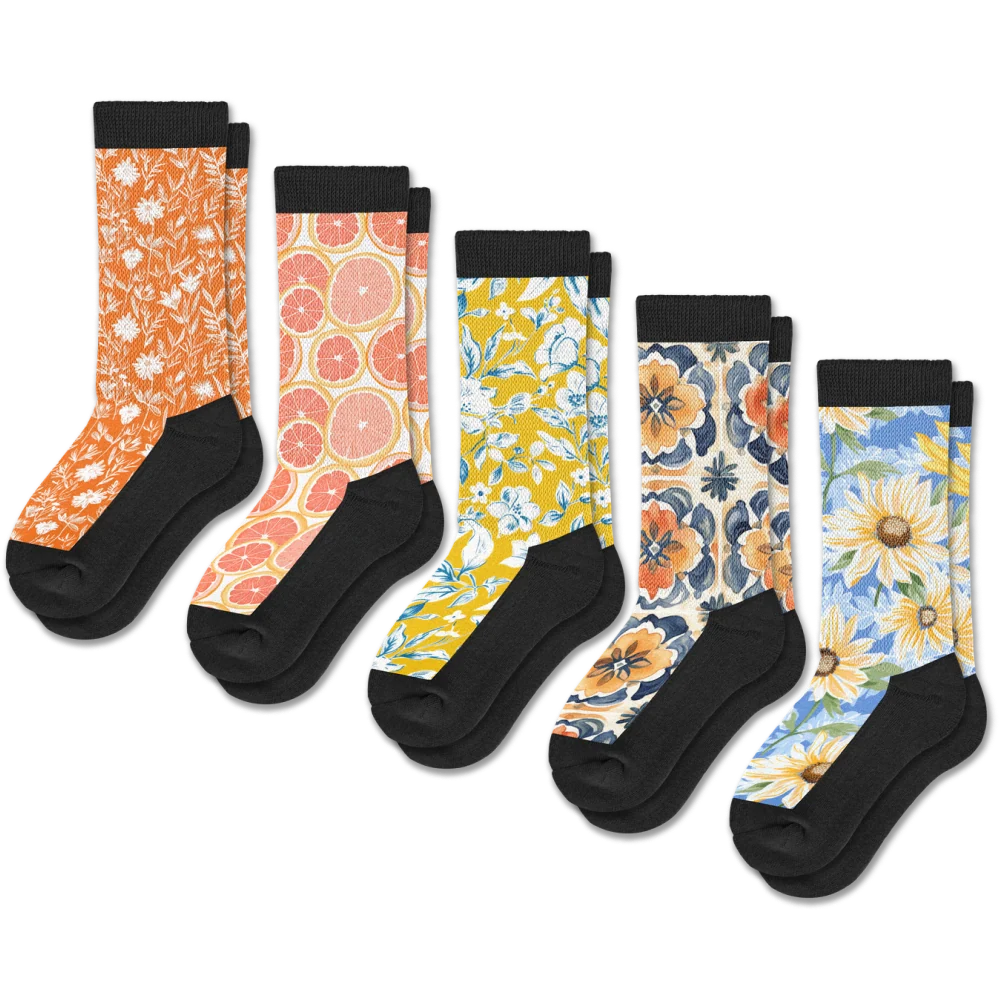 Summer Breeze EasyStretch™ Socks 5-Pack Bundle - Image 2