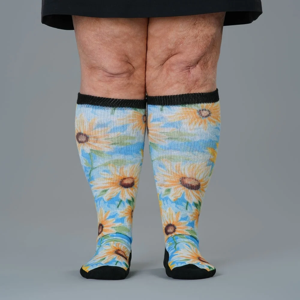 Sunflower Sky EasyStretch™ Socks - Image 3