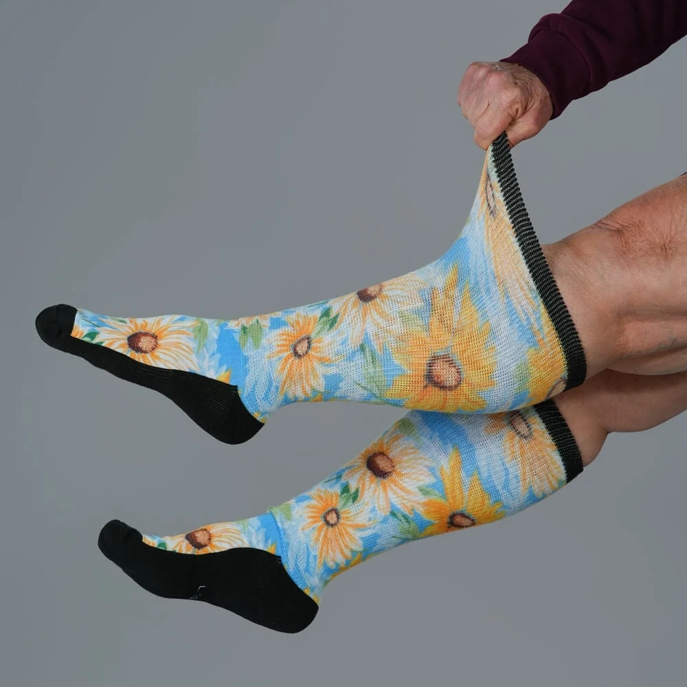 Sunflower Sky EasyStretch™ Socks - Image 5