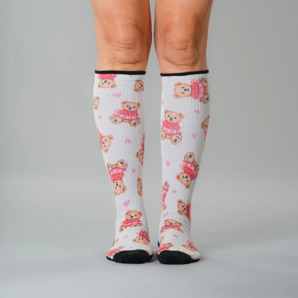 Sweetheart Bear Compression Socks - Image 2