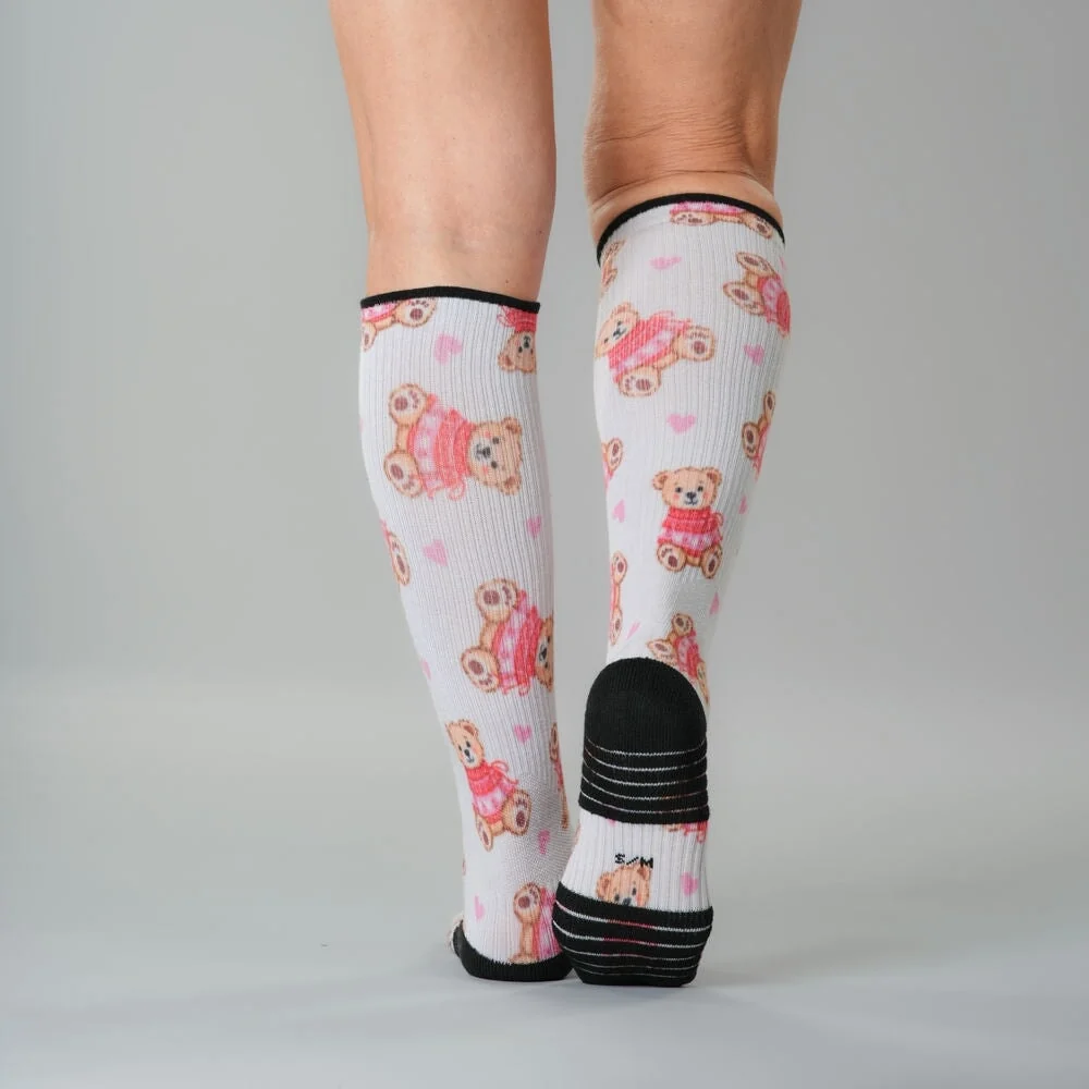 Sweetheart Bear Compression Socks - Image 3