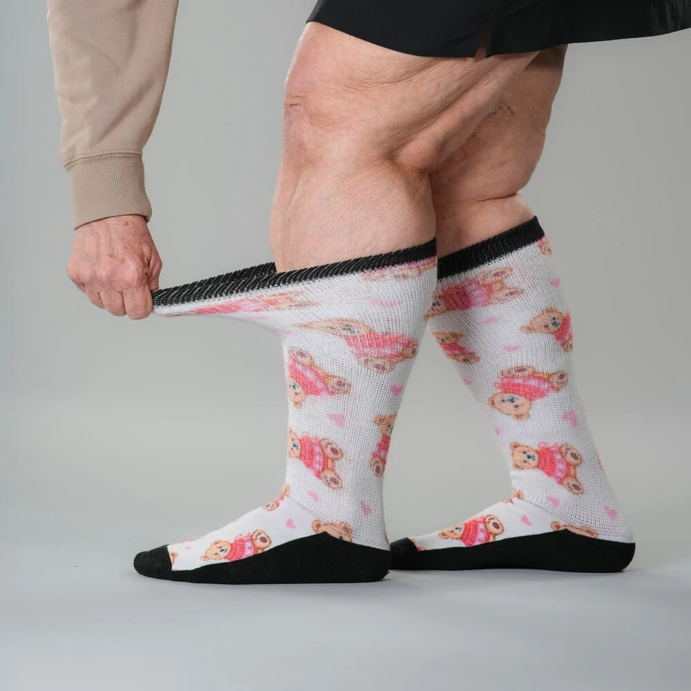 Sweetheart Bear EasyStretch™ Socks - Image 4