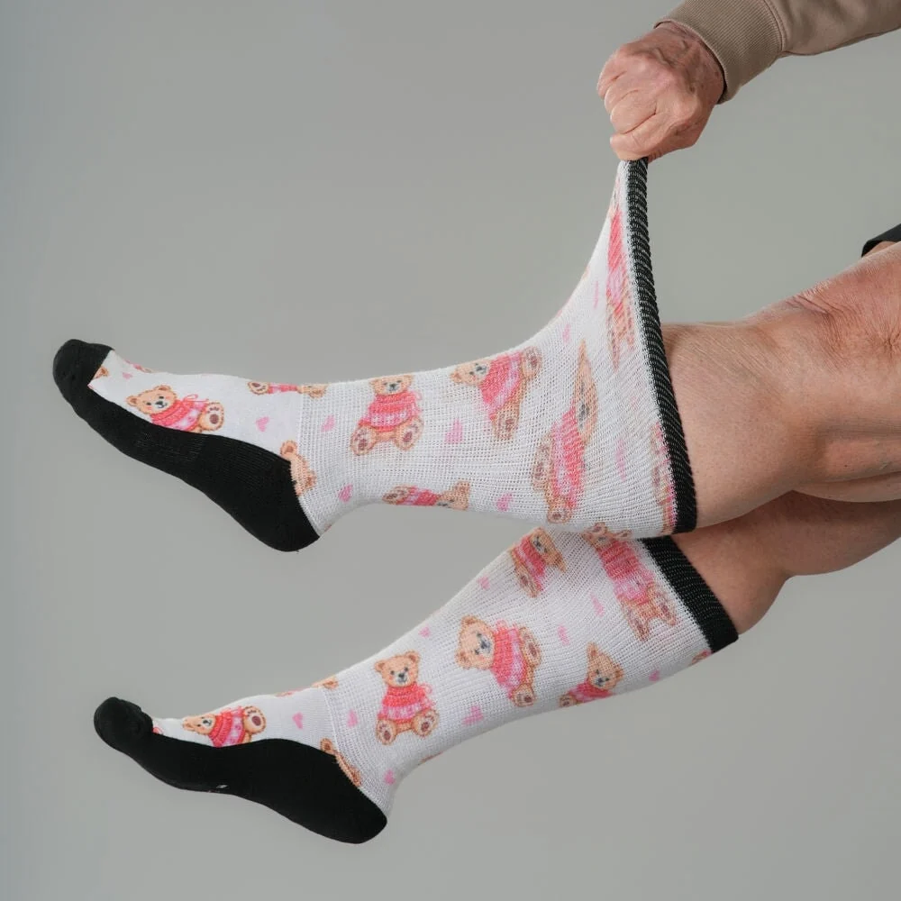 Sweetheart Bear EasyStretch™ Socks - Image 5