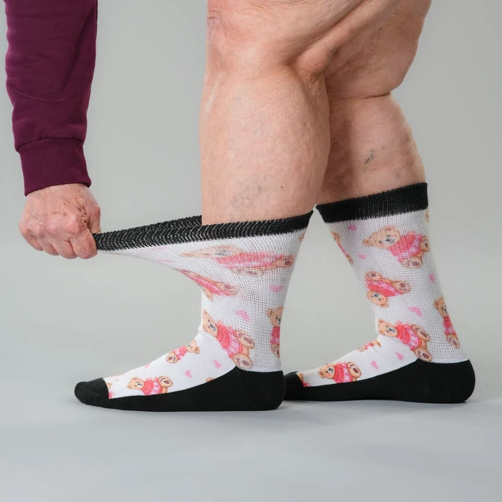 Sweetheart Bear EasyStretch™ Socks - Image 7