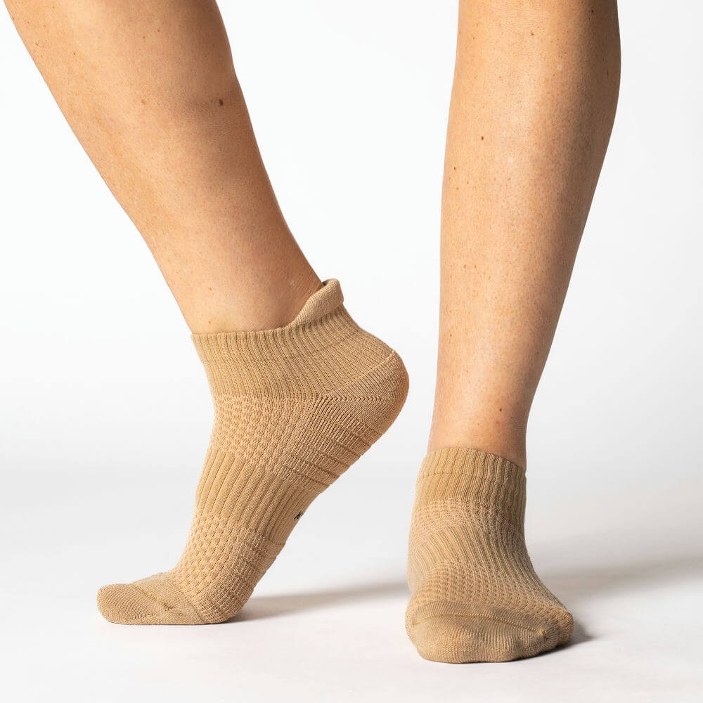 Tan Ankle Compression Socks - Image 4