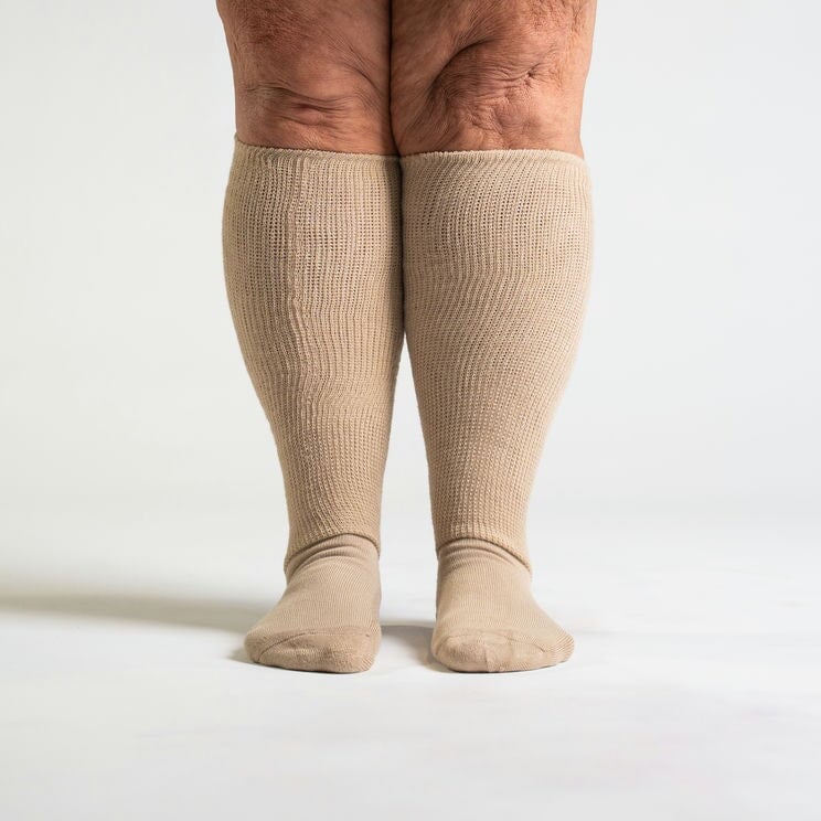 Tan EasyStretch™ Socks - Image 3