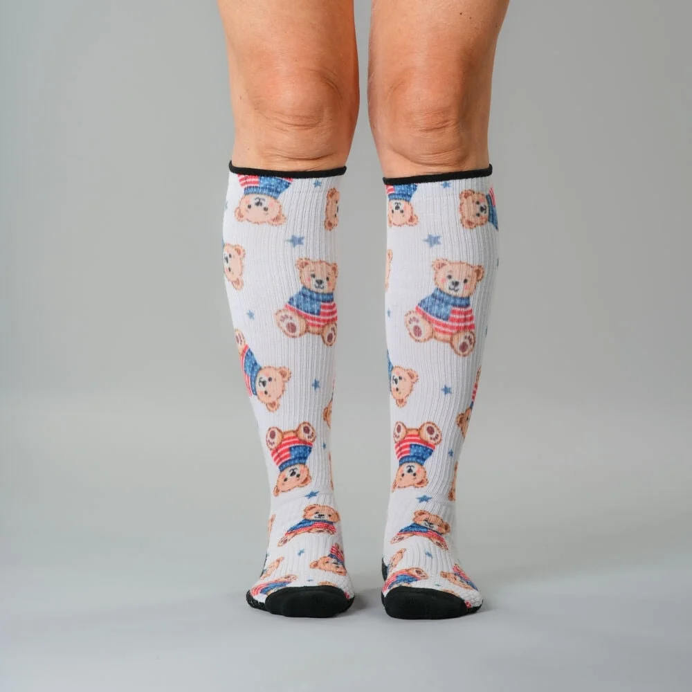 Teddy Bears Compression Socks 5-Pack Bundle - Image 4