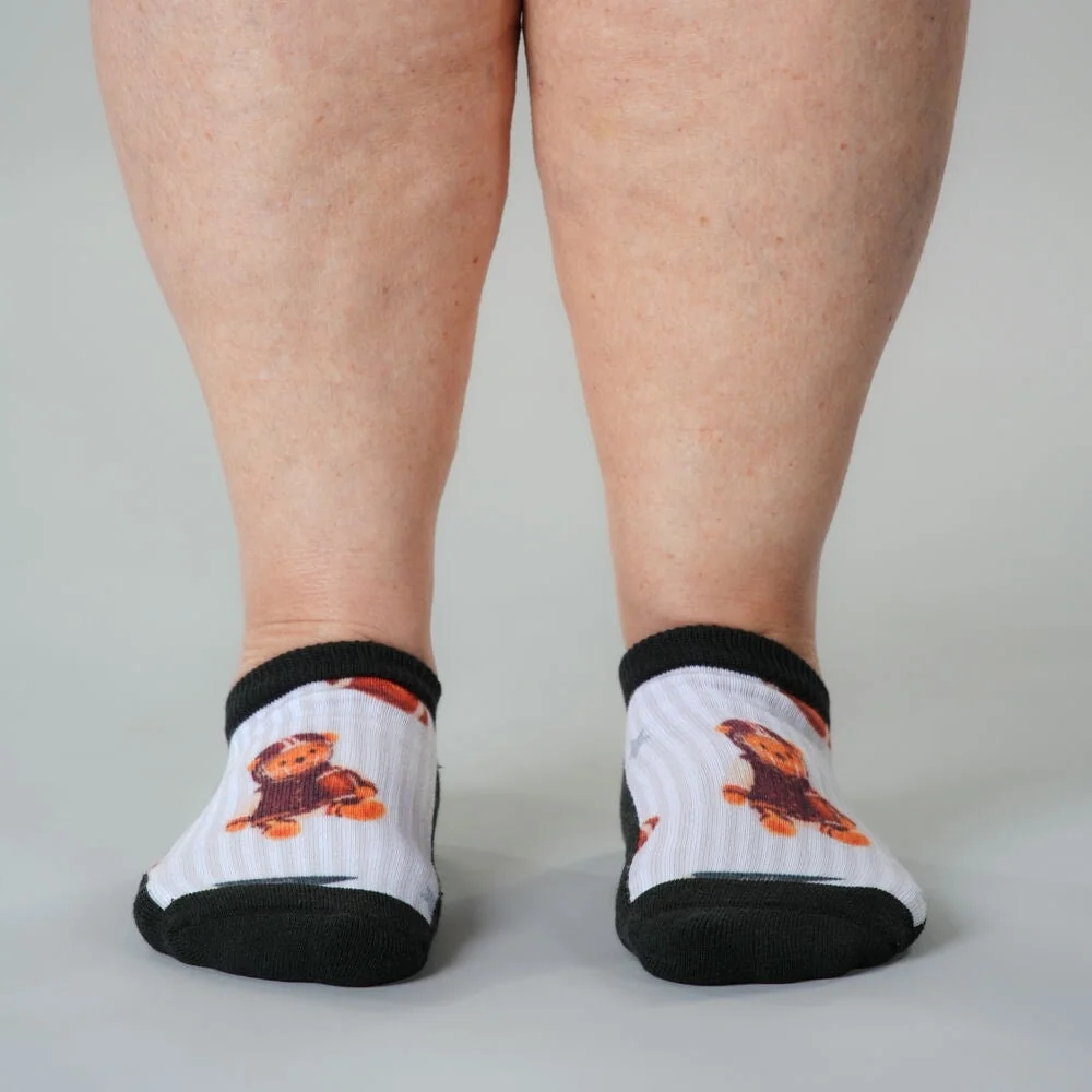 Touchdown Teddy Ankle Socks - Image 2