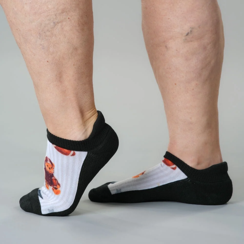 Touchdown Teddy Ankle Socks - Image 3