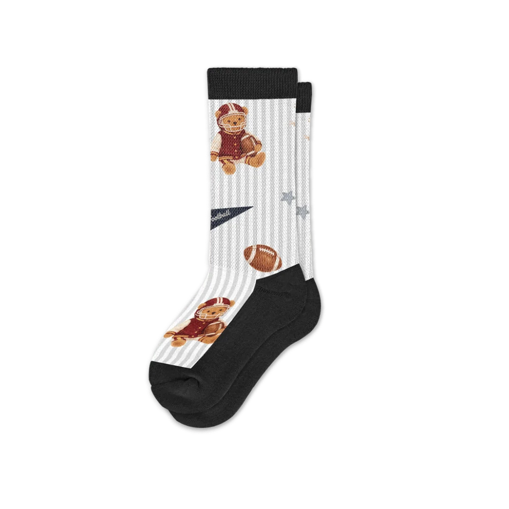 Touchdown Teddy EasyStretch™ Socks - Image 2