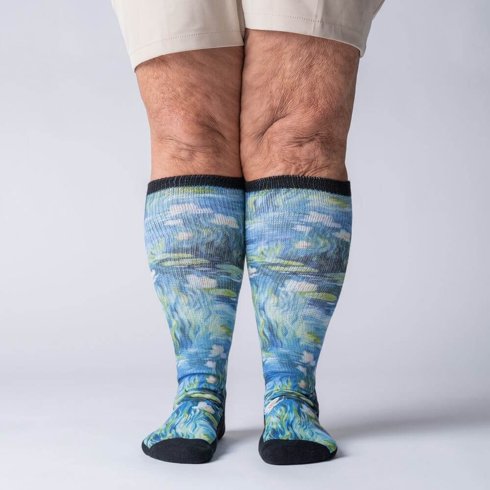 Water Lily EasyStretch™ Socks - Image 3