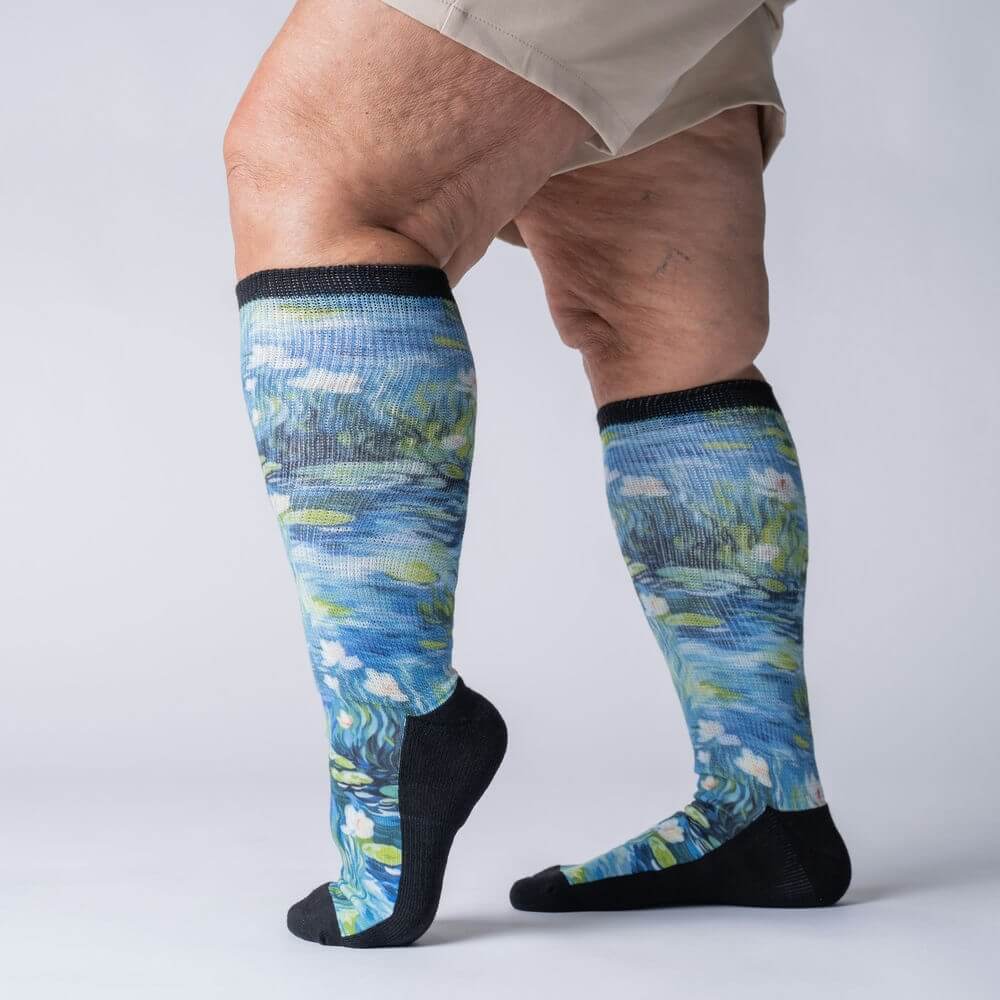 Water Lily EasyStretch™ Socks - Image 4