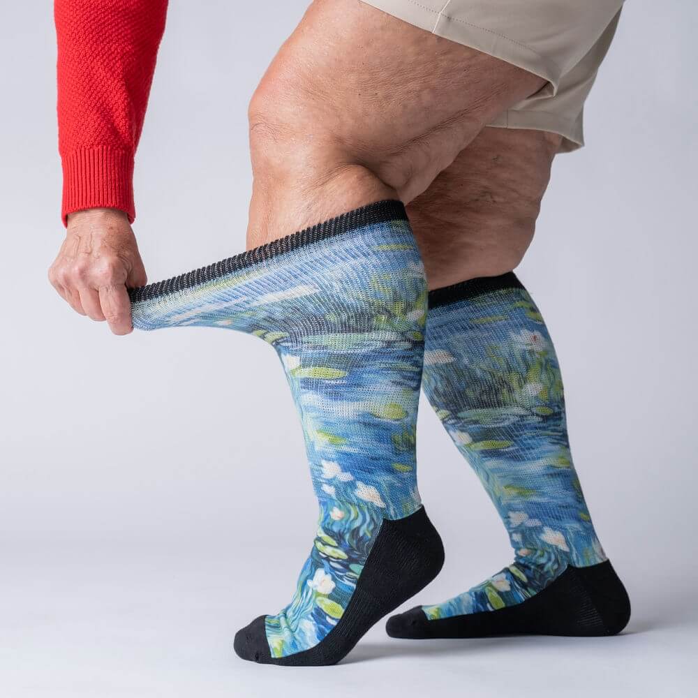 Water Lily EasyStretch™ Socks - Image 5